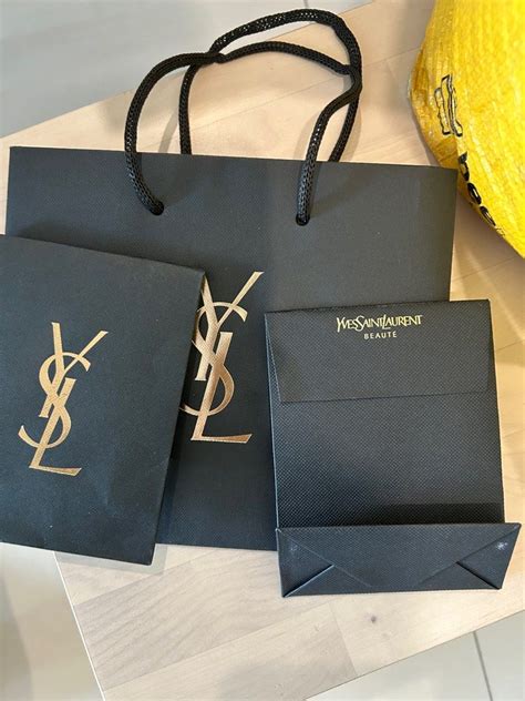 ysl beauty paper bag|YSL beauty pouch.